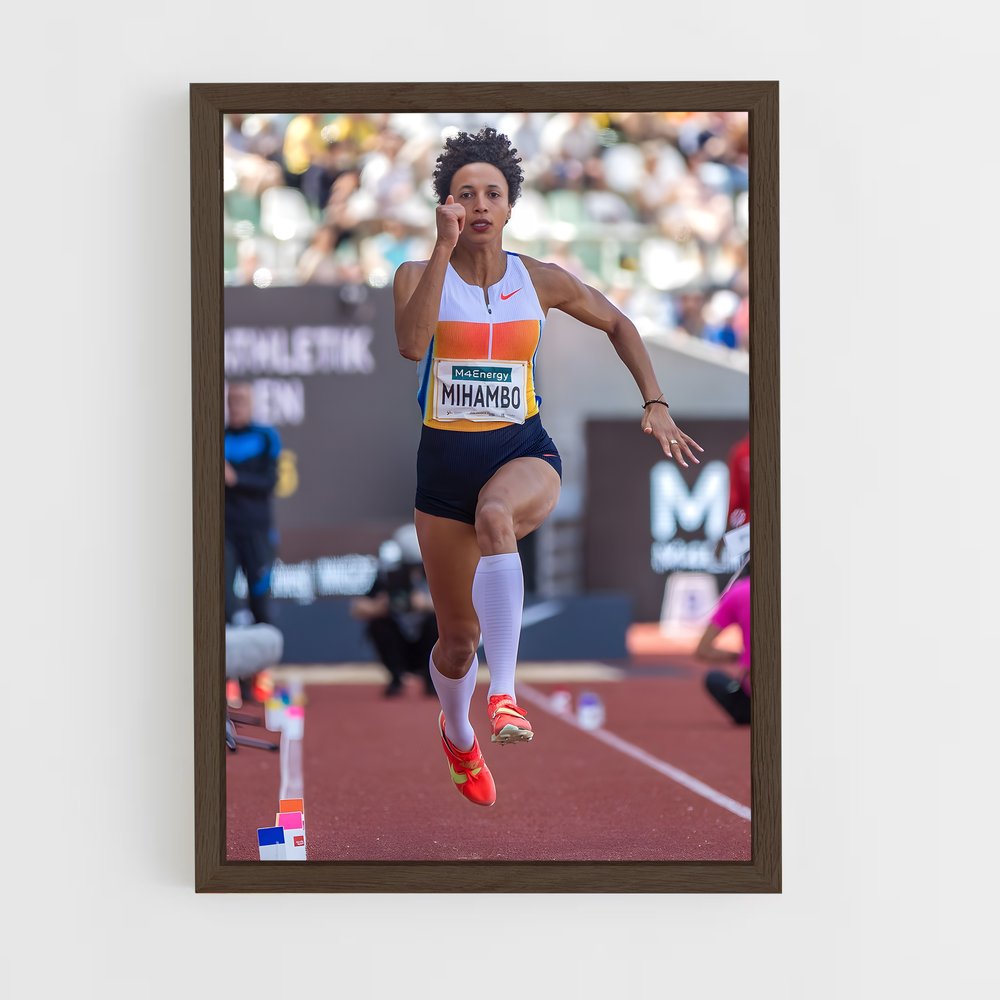 Poster La Vitesse de l'Âme – affiche Athlétisme (vue 5)